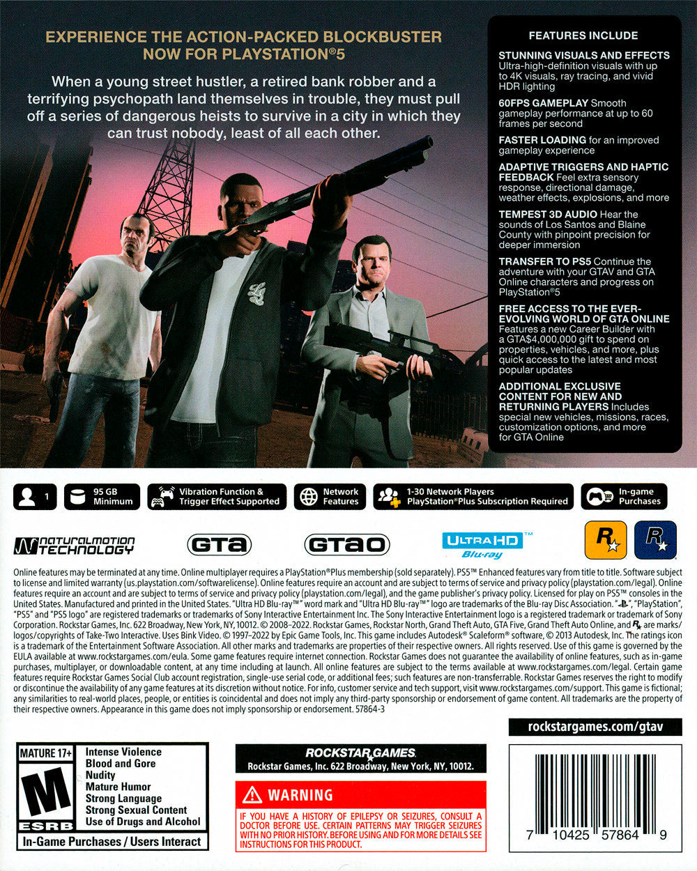 Grand Theft Auto V (PS5)