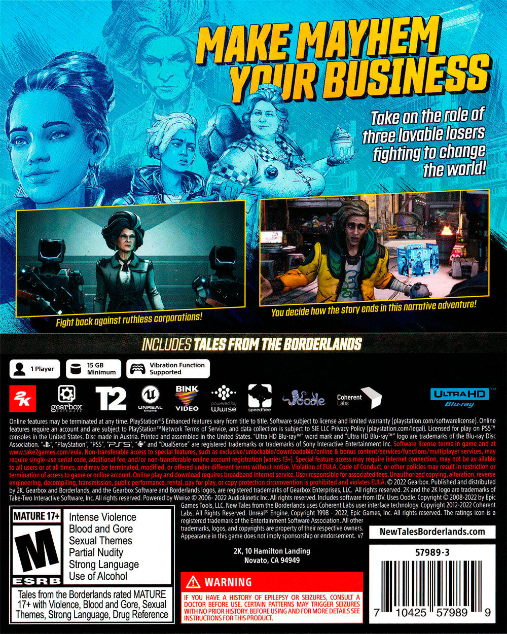 New Tales from the Borderlands