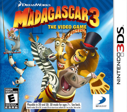 Madagascar 3 (3DS)
